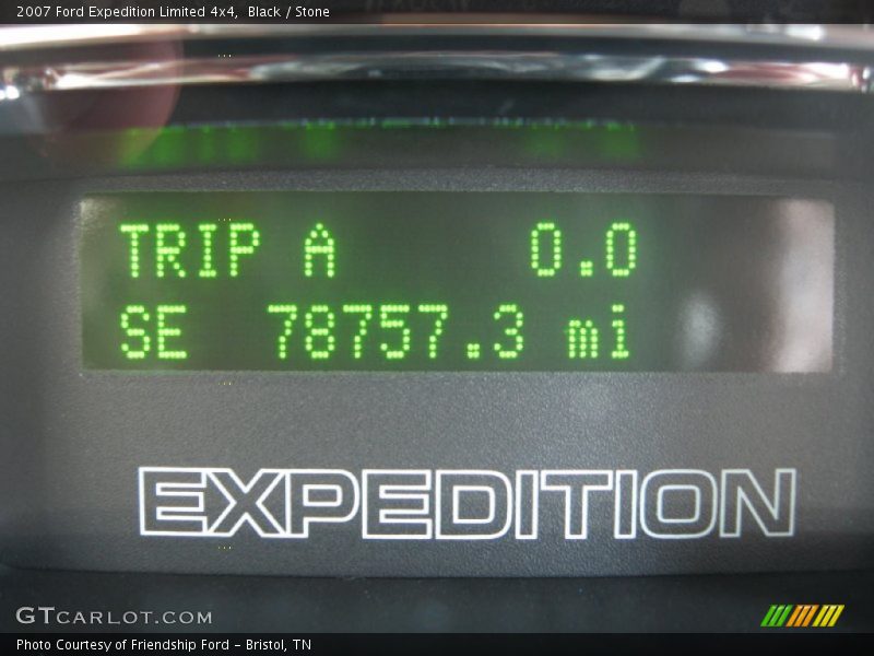Black / Stone 2007 Ford Expedition Limited 4x4