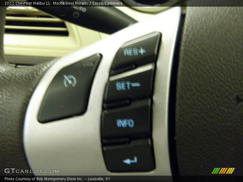 Mocha Steel Metallic / Cocoa/Cashmere 2011 Chevrolet Malibu LS