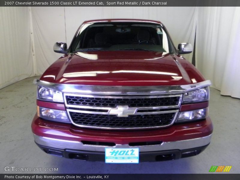 Sport Red Metallic / Dark Charcoal 2007 Chevrolet Silverado 1500 Classic LT Extended Cab