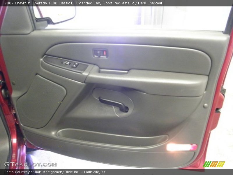 Sport Red Metallic / Dark Charcoal 2007 Chevrolet Silverado 1500 Classic LT Extended Cab