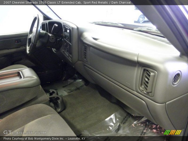 Sport Red Metallic / Dark Charcoal 2007 Chevrolet Silverado 1500 Classic LT Extended Cab