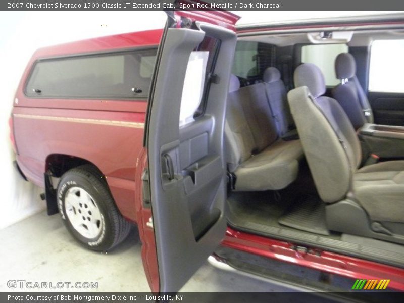 Sport Red Metallic / Dark Charcoal 2007 Chevrolet Silverado 1500 Classic LT Extended Cab