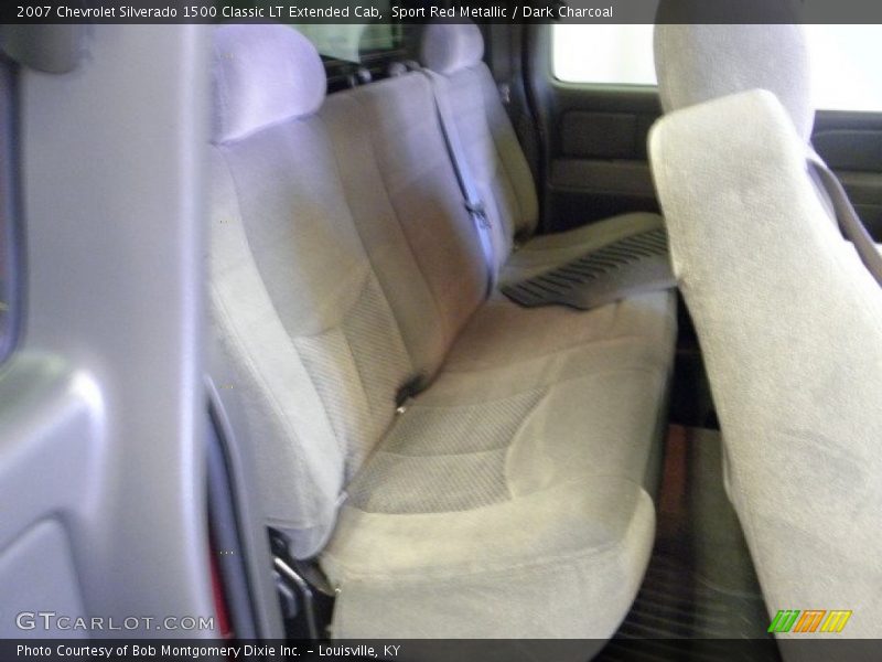 Sport Red Metallic / Dark Charcoal 2007 Chevrolet Silverado 1500 Classic LT Extended Cab