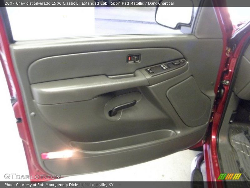 Sport Red Metallic / Dark Charcoal 2007 Chevrolet Silverado 1500 Classic LT Extended Cab