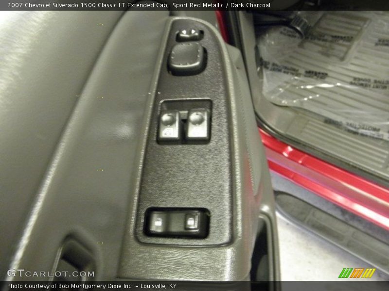 Sport Red Metallic / Dark Charcoal 2007 Chevrolet Silverado 1500 Classic LT Extended Cab
