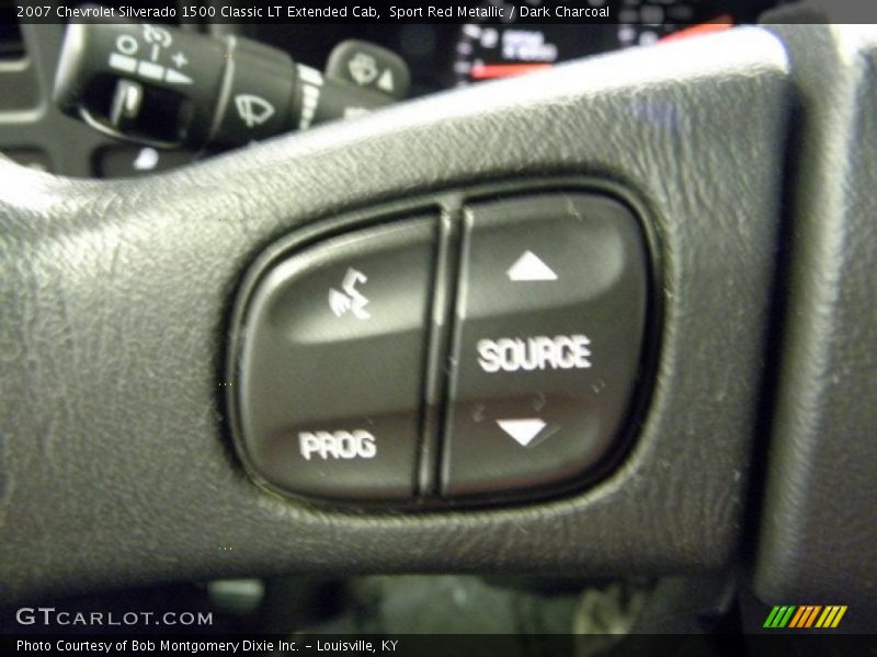 Sport Red Metallic / Dark Charcoal 2007 Chevrolet Silverado 1500 Classic LT Extended Cab
