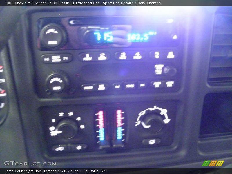 Sport Red Metallic / Dark Charcoal 2007 Chevrolet Silverado 1500 Classic LT Extended Cab