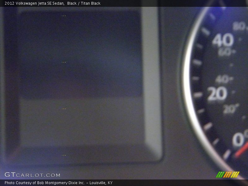 Black / Titan Black 2012 Volkswagen Jetta SE Sedan