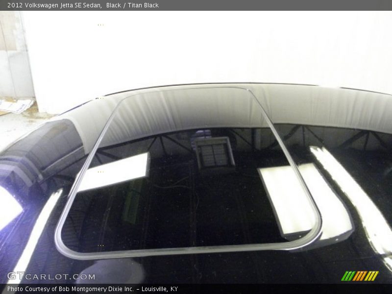 Black / Titan Black 2012 Volkswagen Jetta SE Sedan
