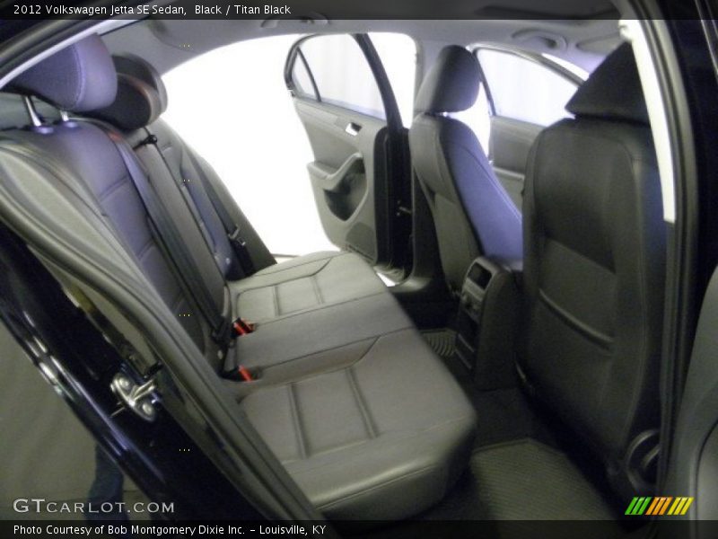 Black / Titan Black 2012 Volkswagen Jetta SE Sedan