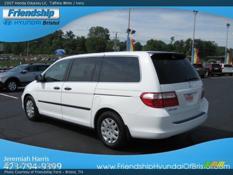 Taffeta White / Ivory 2007 Honda Odyssey LX