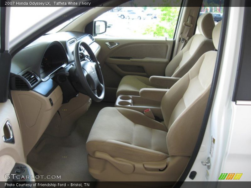 Taffeta White / Ivory 2007 Honda Odyssey LX