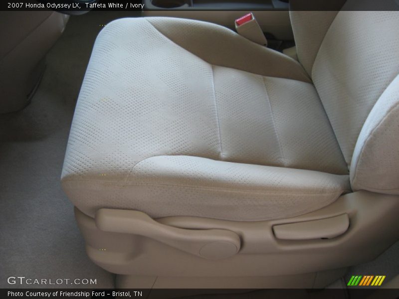 Taffeta White / Ivory 2007 Honda Odyssey LX