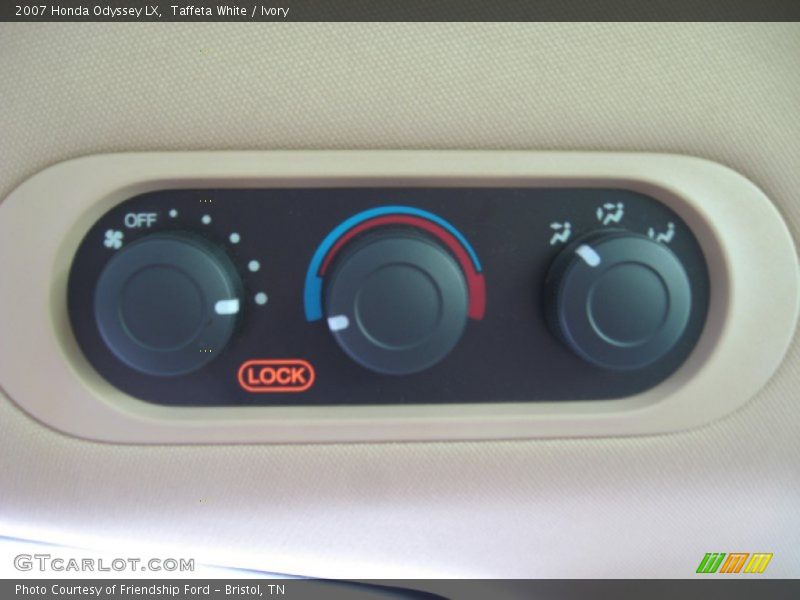Taffeta White / Ivory 2007 Honda Odyssey LX