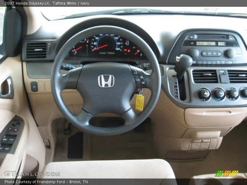 Taffeta White / Ivory 2007 Honda Odyssey LX