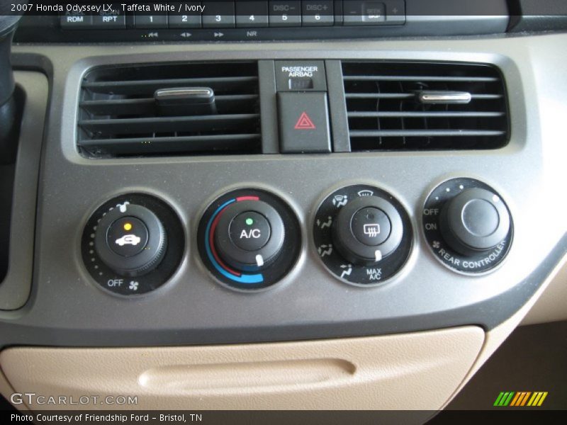 Taffeta White / Ivory 2007 Honda Odyssey LX
