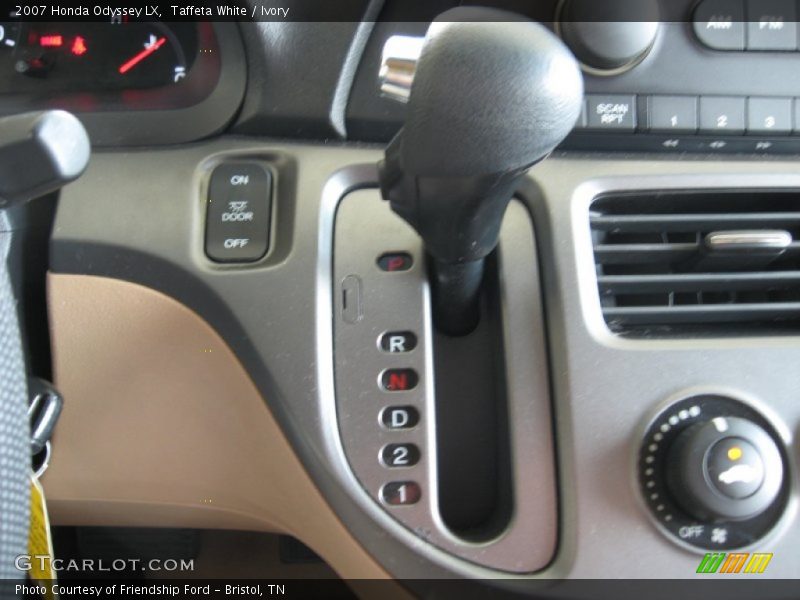 Taffeta White / Ivory 2007 Honda Odyssey LX