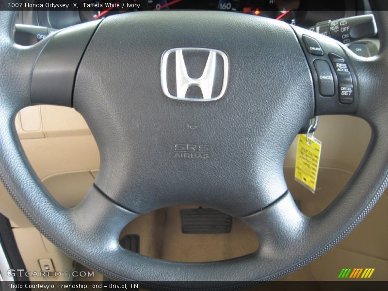 Taffeta White / Ivory 2007 Honda Odyssey LX