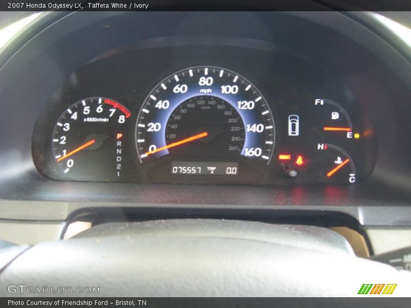 Taffeta White / Ivory 2007 Honda Odyssey LX