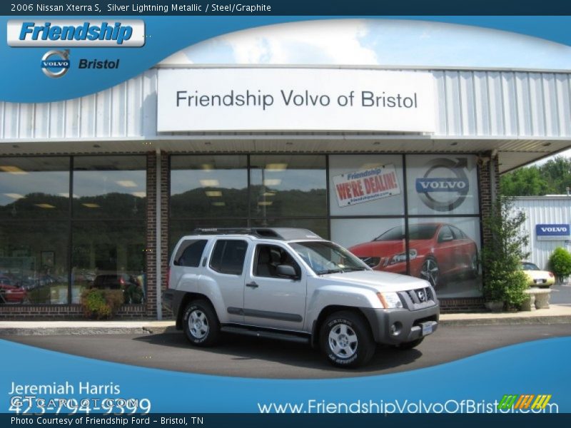 Silver Lightning Metallic / Steel/Graphite 2006 Nissan Xterra S