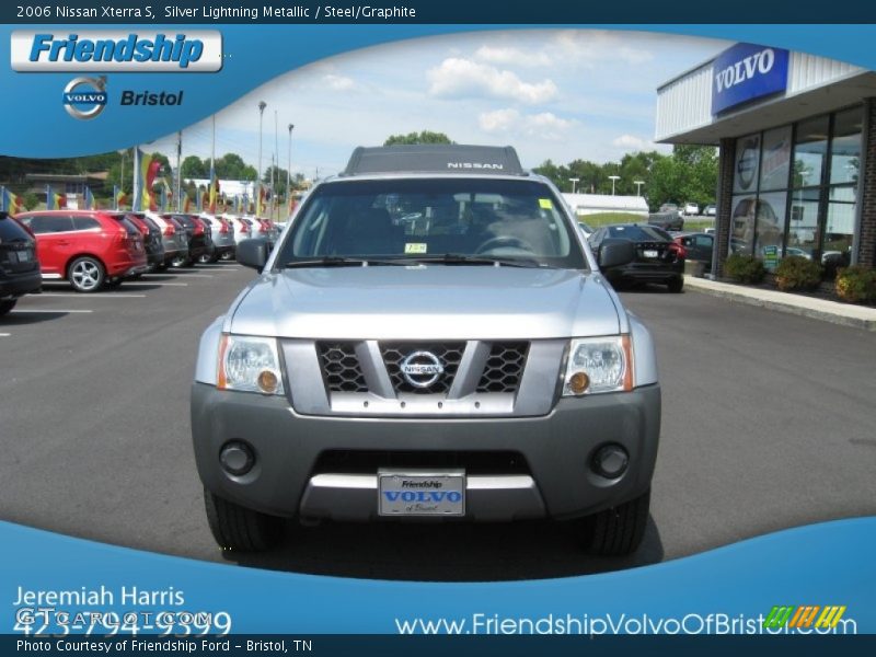 Silver Lightning Metallic / Steel/Graphite 2006 Nissan Xterra S