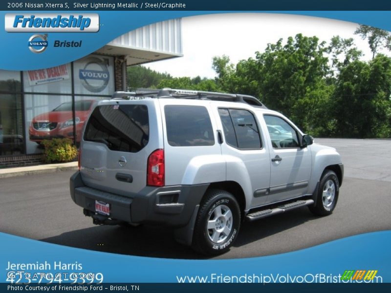 Silver Lightning Metallic / Steel/Graphite 2006 Nissan Xterra S