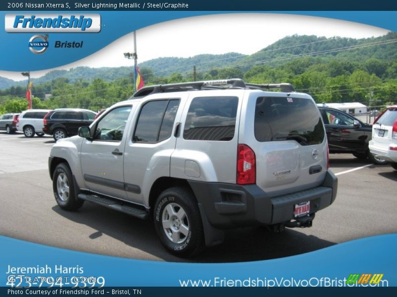 Silver Lightning Metallic / Steel/Graphite 2006 Nissan Xterra S
