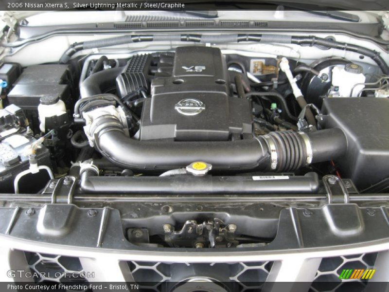 Silver Lightning Metallic / Steel/Graphite 2006 Nissan Xterra S