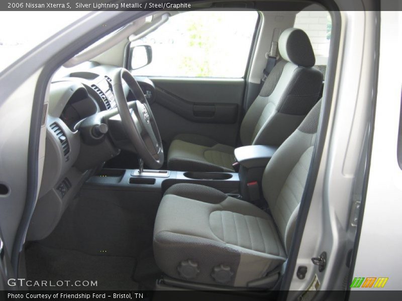 Silver Lightning Metallic / Steel/Graphite 2006 Nissan Xterra S