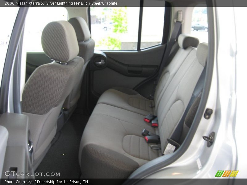 Silver Lightning Metallic / Steel/Graphite 2006 Nissan Xterra S