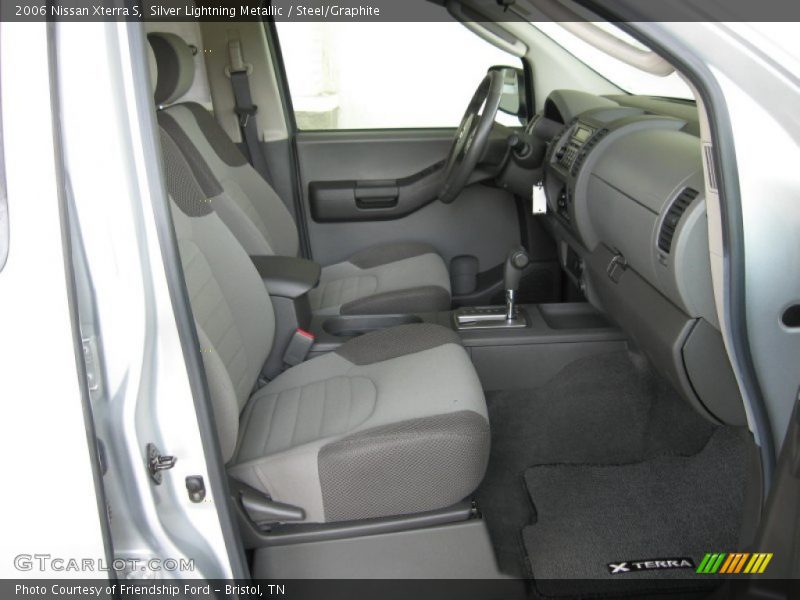 Silver Lightning Metallic / Steel/Graphite 2006 Nissan Xterra S