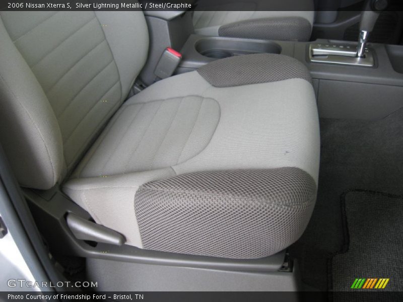 Silver Lightning Metallic / Steel/Graphite 2006 Nissan Xterra S