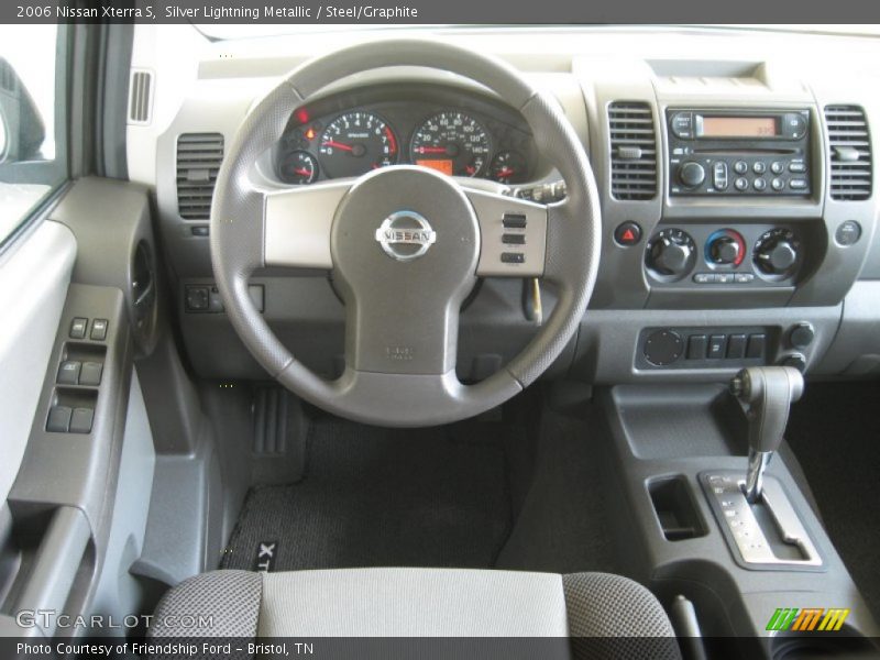 Silver Lightning Metallic / Steel/Graphite 2006 Nissan Xterra S