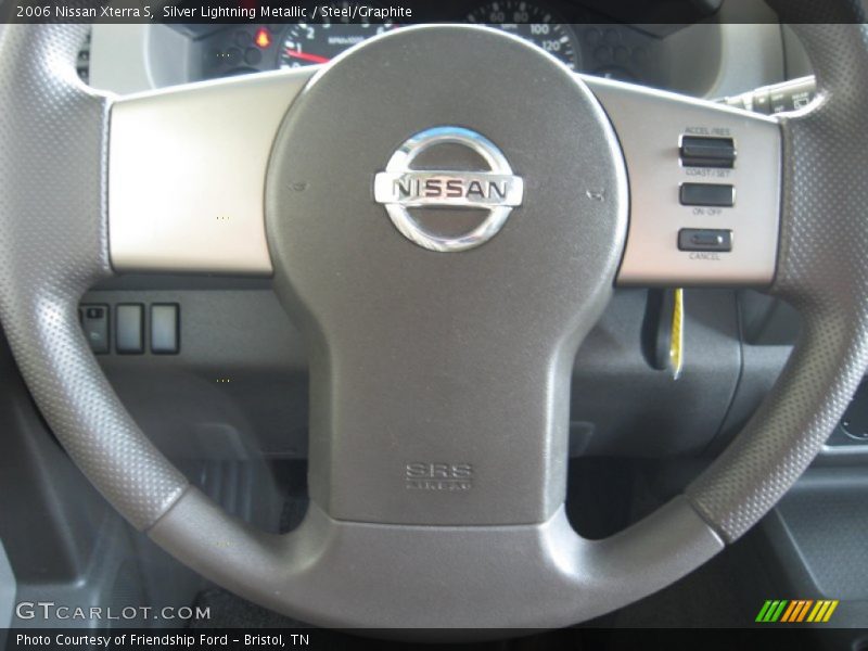 Silver Lightning Metallic / Steel/Graphite 2006 Nissan Xterra S