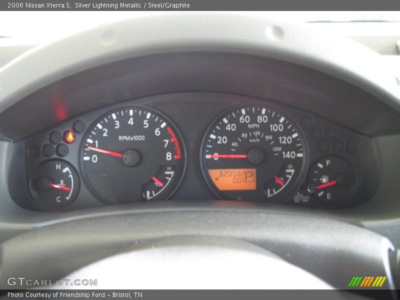 Silver Lightning Metallic / Steel/Graphite 2006 Nissan Xterra S