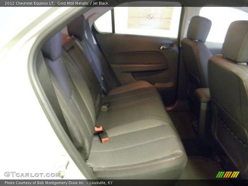 Gold Mist Metallic / Jet Black 2012 Chevrolet Equinox LT
