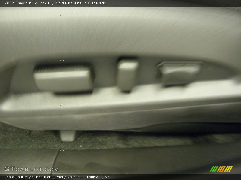 Gold Mist Metallic / Jet Black 2012 Chevrolet Equinox LT
