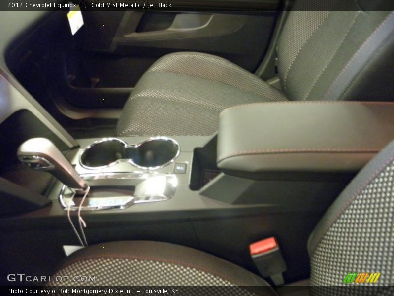 Gold Mist Metallic / Jet Black 2012 Chevrolet Equinox LT