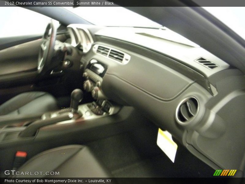 Summit White / Black 2012 Chevrolet Camaro SS Convertible