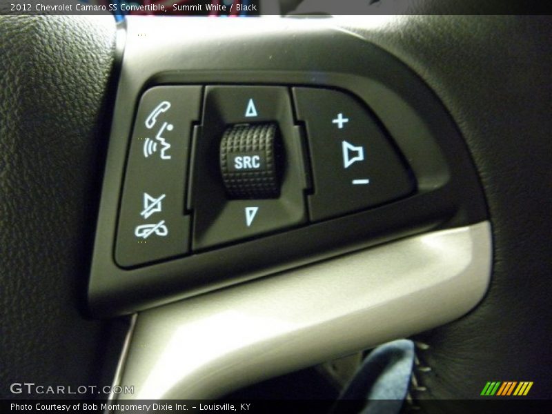 Summit White / Black 2012 Chevrolet Camaro SS Convertible