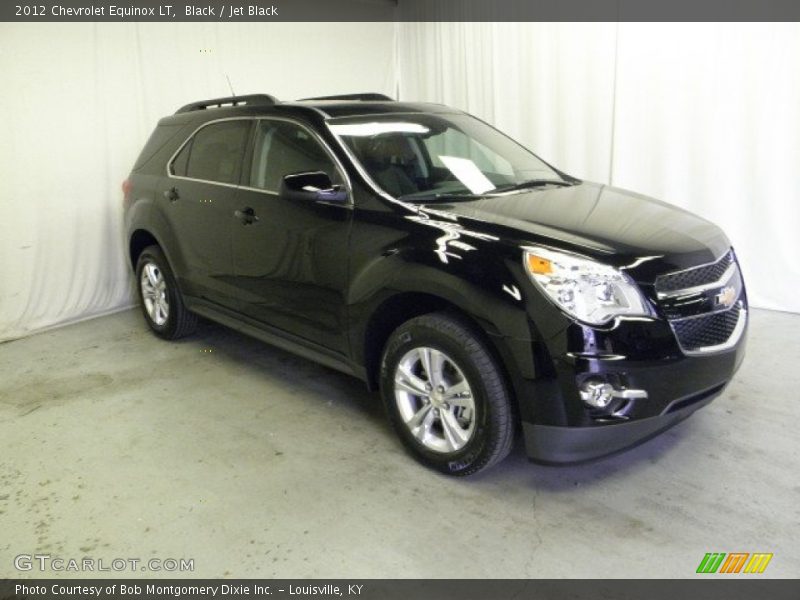 Black / Jet Black 2012 Chevrolet Equinox LT