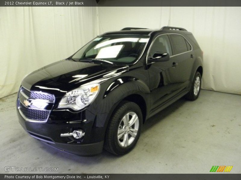 Black / Jet Black 2012 Chevrolet Equinox LT
