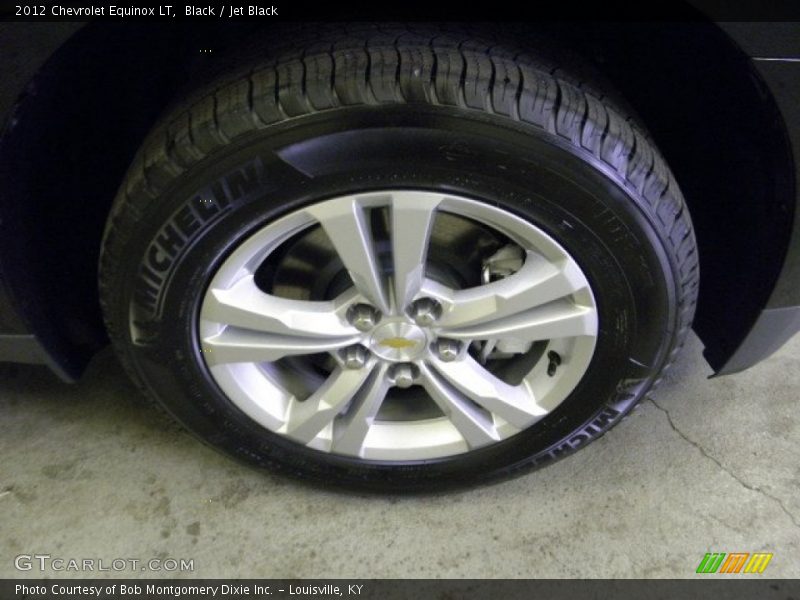 Black / Jet Black 2012 Chevrolet Equinox LT