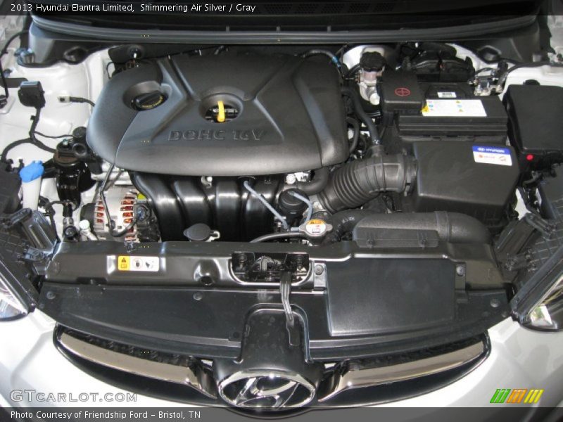 Shimmering Air Silver / Gray 2013 Hyundai Elantra Limited