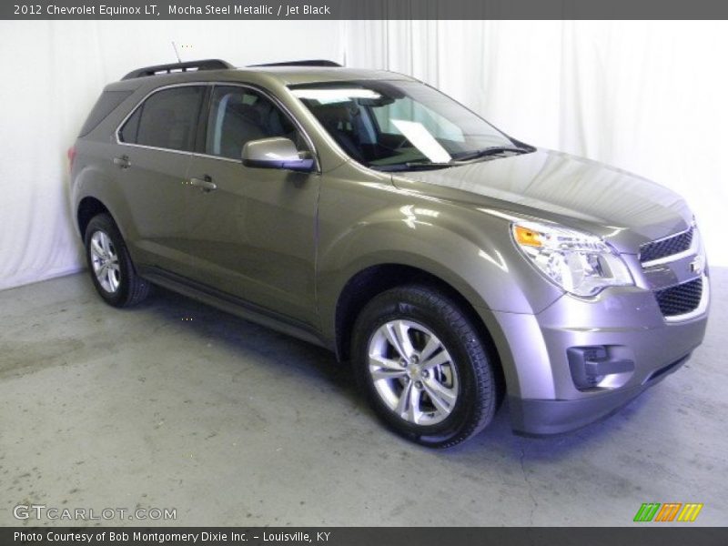 Mocha Steel Metallic / Jet Black 2012 Chevrolet Equinox LT