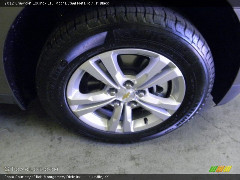 Mocha Steel Metallic / Jet Black 2012 Chevrolet Equinox LT