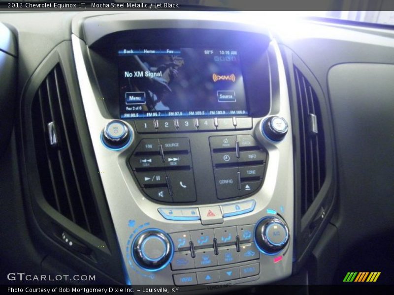 Mocha Steel Metallic / Jet Black 2012 Chevrolet Equinox LT
