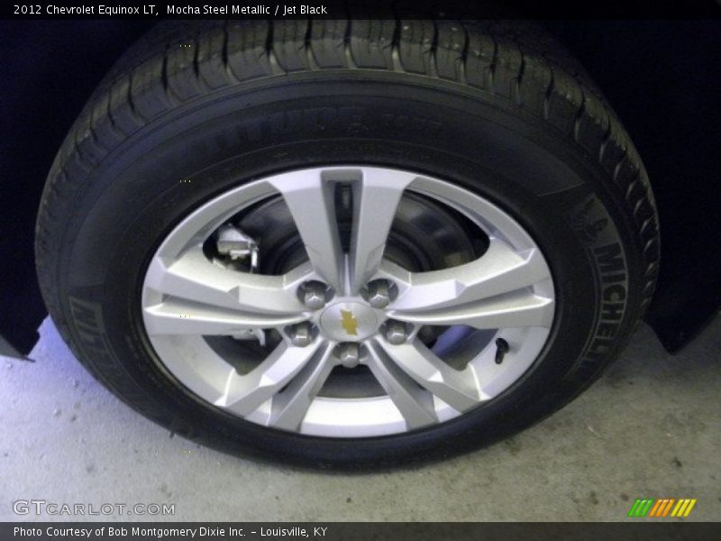 Mocha Steel Metallic / Jet Black 2012 Chevrolet Equinox LT
