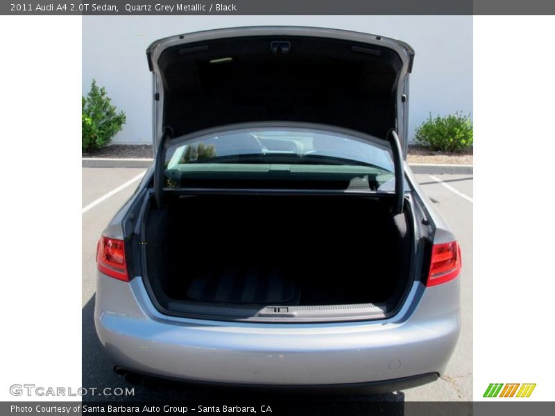 Quartz Grey Metallic / Black 2011 Audi A4 2.0T Sedan
