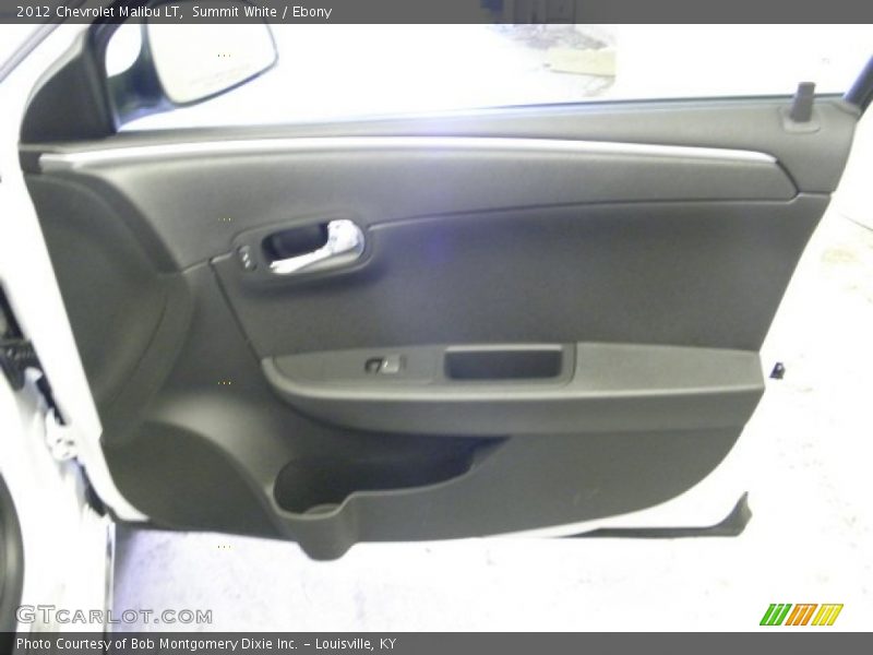 Summit White / Ebony 2012 Chevrolet Malibu LT
